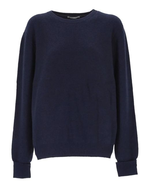 Oliver Lattughi Blue Cashmere Sweater