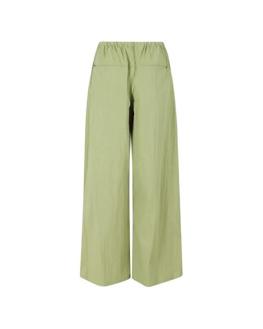 Isabelle Blanche Green Drawstring Pants
