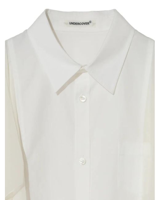 Undercover White Ruffled Top