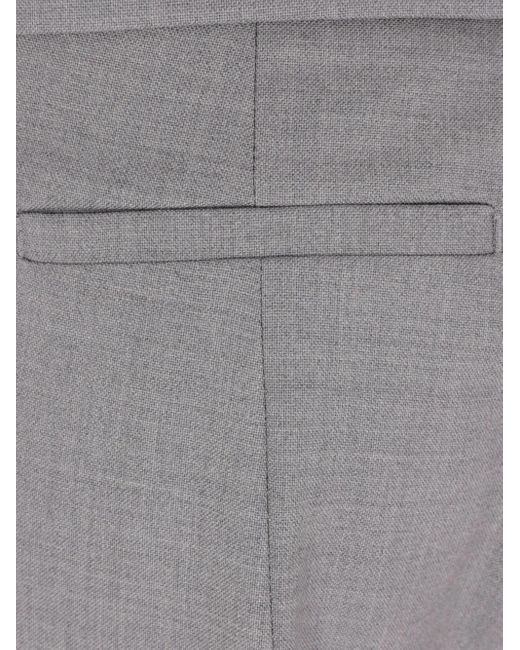Pantalones con detalle de botones Sportmax de color Gray