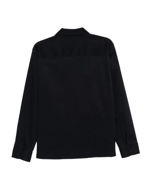 Lacoste Blue Logo Shirt Jacket for men