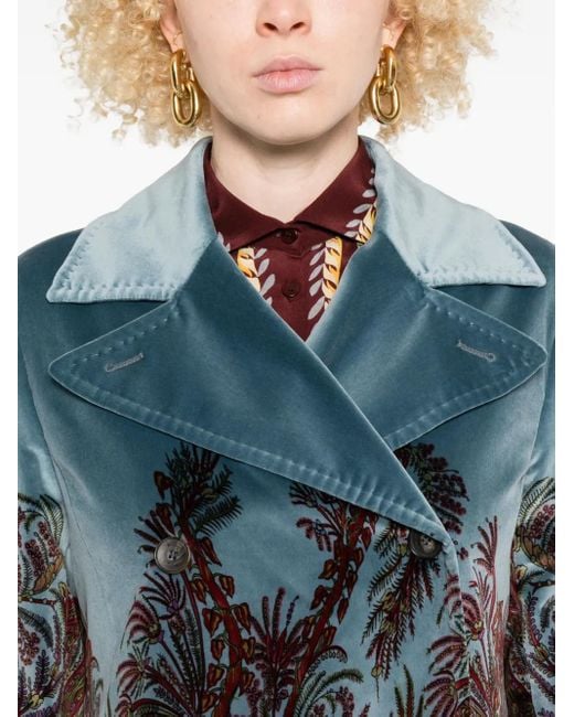Etro フローラル ジャケット Gray