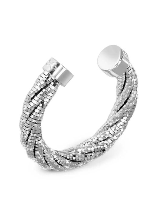 Anello Spring Twist di Desmo in White