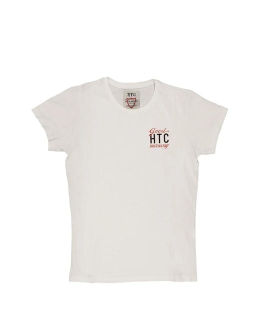 HTC White Good Morning T-Shirt