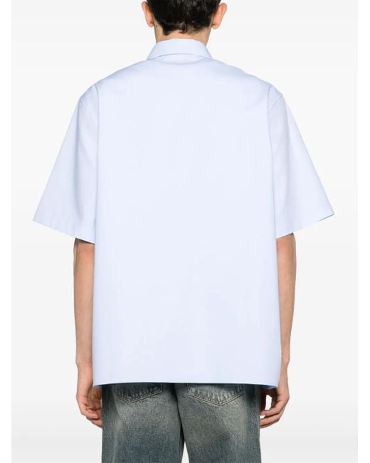 DARKPARK White Vale Cotton Shirt for men