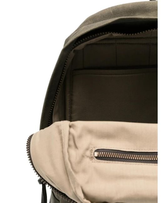 Filson Green Logo-Patch Cotton Backpack for men