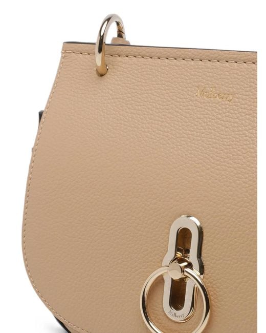 Mulberry Natural Small Amberley Leather Satchel Bag