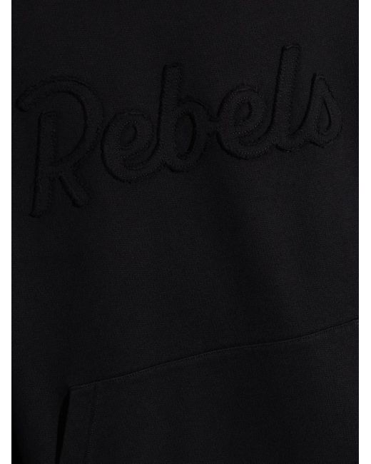 Sudadera Rebels Con Bolsillo DSquared² de hombre de color Black