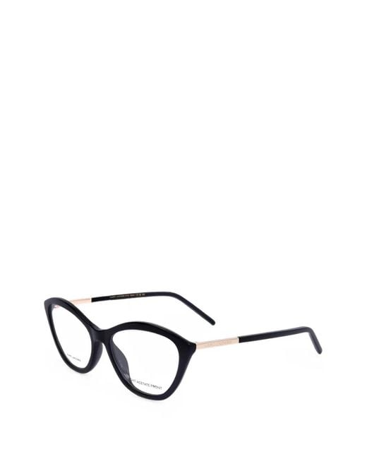 Marc Jacobs White Cat-Eye Frame Glasses