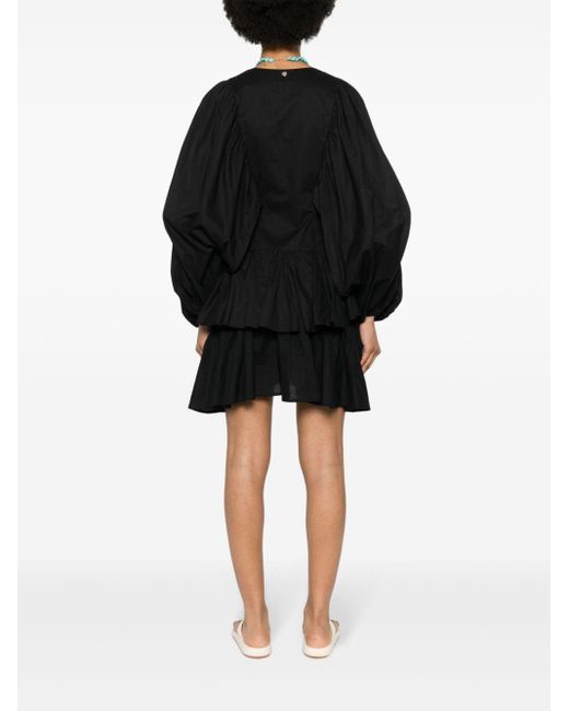 Liu Jo Cotton Mini Dress Black