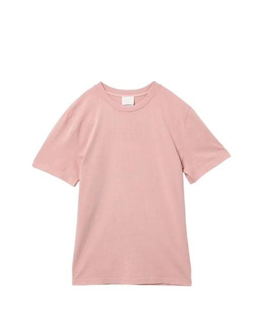 A.P.C. Pink Logo-Print T-Shirt