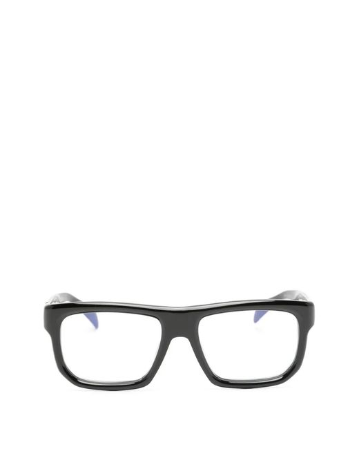David Beckham Black Rectangle-Frame Glasses