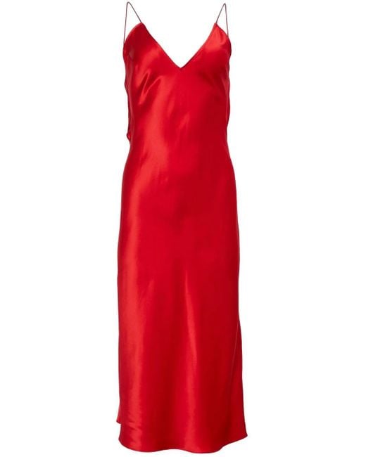Fleur du Mal Midi Slip in het Red