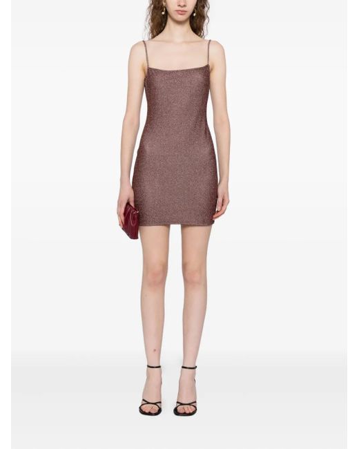 Reformation Kitty Knit Dress in Brown
