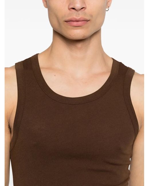 Entire studios Brown Jersey Top