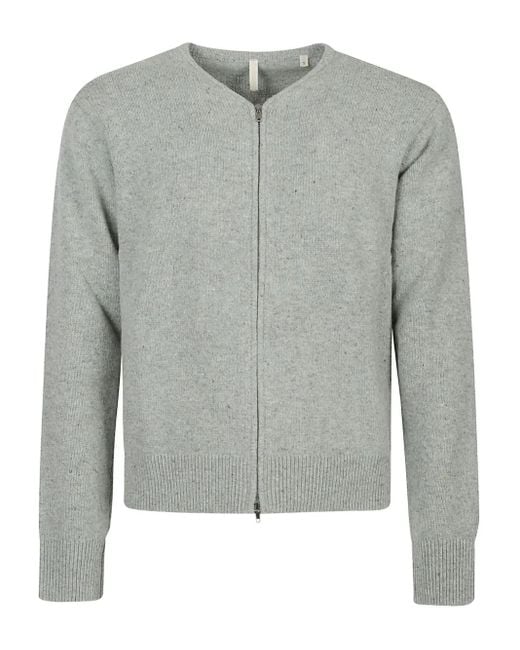 sunflower Donegal Vest Van Merinowol Met Rits in het Gray voor heren