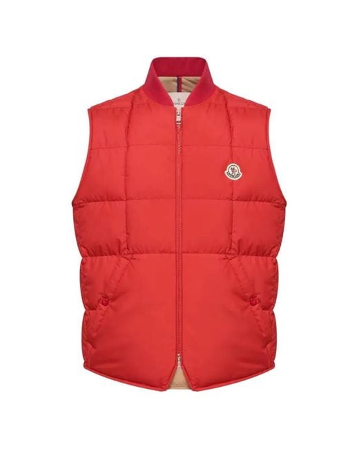 Moncler Red Jackets for men