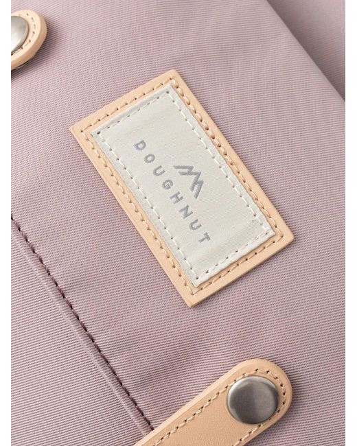 Doughnut Pink Macaroon Buckle-Detail Backpack