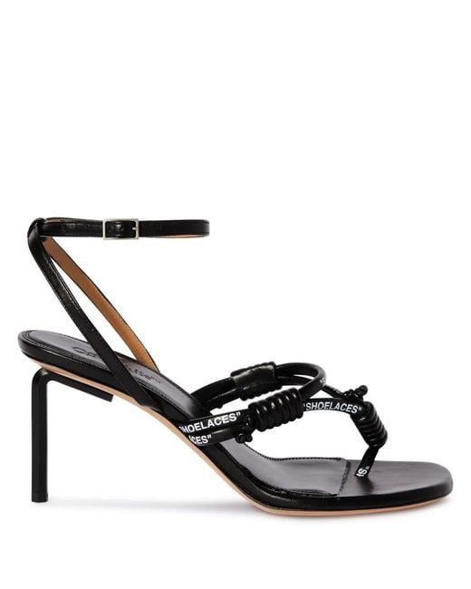 Off-White c/o Virgil Abloh Black 70Mm Allen Sandals
