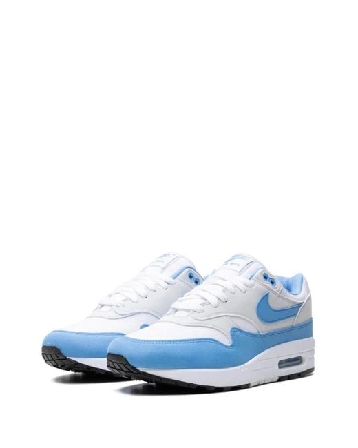 Nike Blue Air Max 1 Suede Sneakers