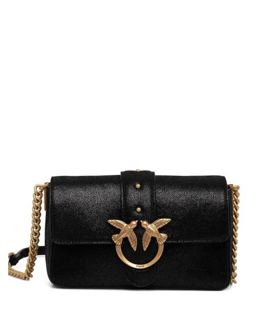 Pinko Black Love One Cross Body Bag
