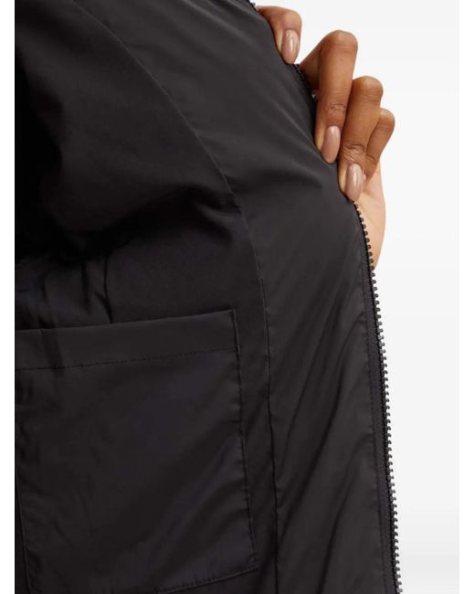 Guess Black Hooded Padded Coat