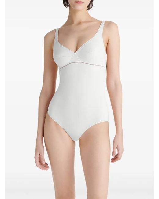 Eres White Johanna Bodysuit