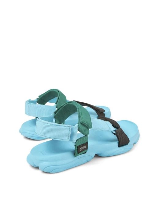 Camper Blue Karst Sandals for men