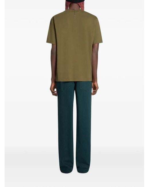 Dries Van Noten Green Loose-Fit Jeans for men