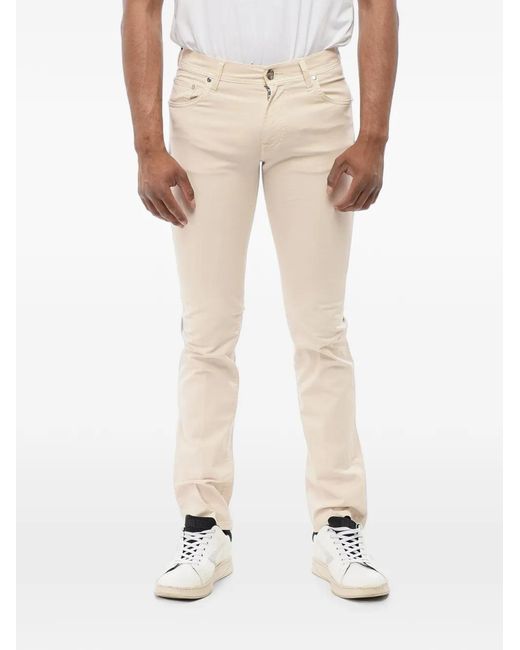 Corneliani Natural Five-Pocket Trousers for men