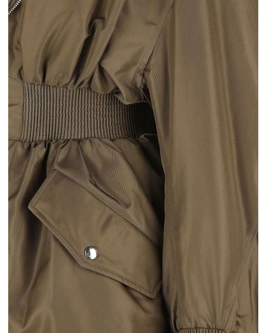 Givenchy Elastisch Jack Met Sjaalkraag in het Green