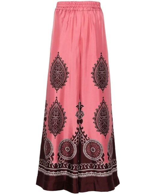 LaDoubleJ Red Oltrarno Placée Trousers