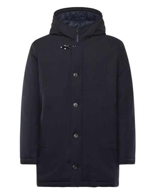 Fay Blue Manteau À Capuche for men
