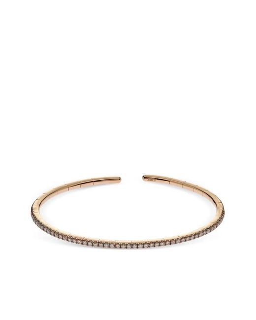 Jewels Aficionado Pink 18K Rose Diamond Cuff