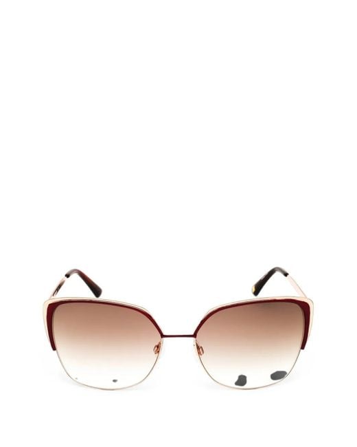 Anne Klein Natural Cat-Eye Frame Sunglasses