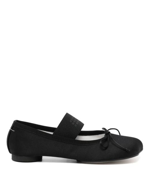 Ballerines Anatomic MM6 by Maison Martin Margiela en coloris Black