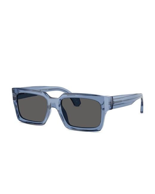 Alain Mikli Gray Square-Frame Sunglasses