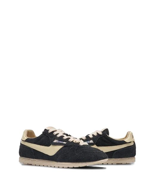 Autry Black Windsphin Low Appliqué Sneakers for men