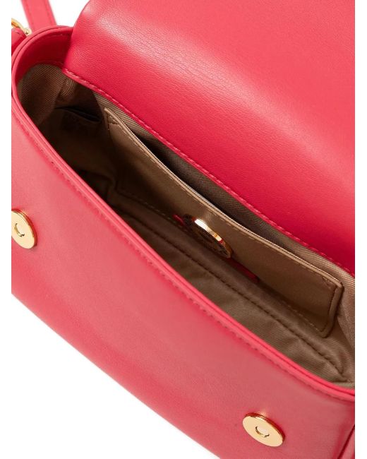 Love Moschino ハートプレート サッチェルバッグ Pink