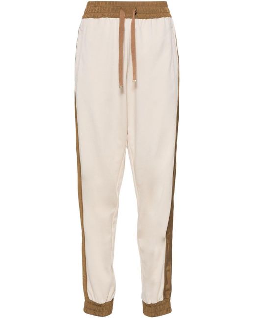 Herno White Panelled Track Pants