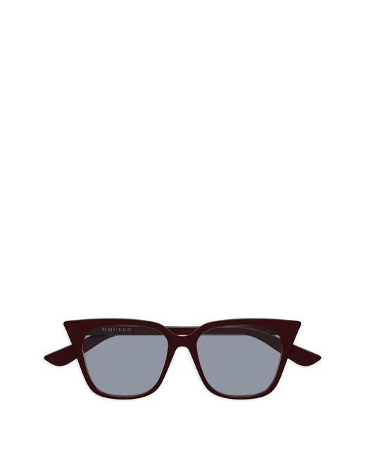 McQueen Black Cat-Eye Sunglasses