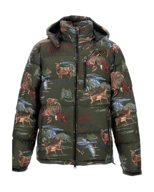 メンズ Polo Ralph Lauren パデッドジャケット Green