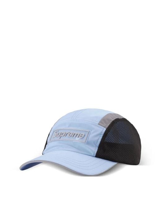 Supreme Blue Mesh-Sides Cap Hat for men