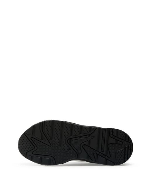 メンズ PUMA メッシュパネル スニーカー Black