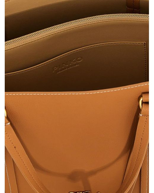 Pinko Brown Stylish And Versatile Handbag