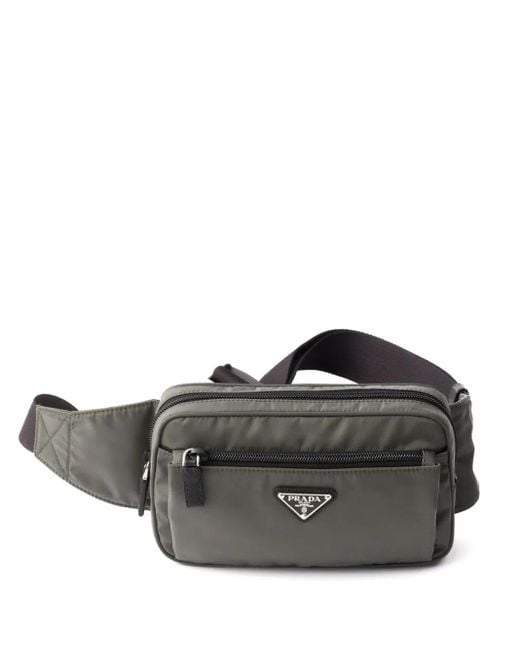 Prada メンズ ブラック Re-nylon ベルトバッグの通販はau PAY