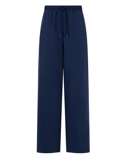 Pantaloni A Gamba Ampia Elasticizzati di Studio Tomboy X in Blue