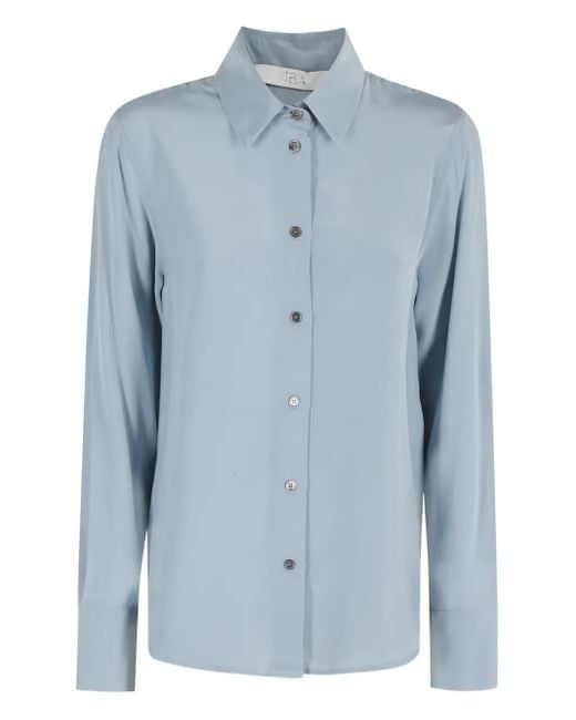 Tela Blue Klassisches Hemd