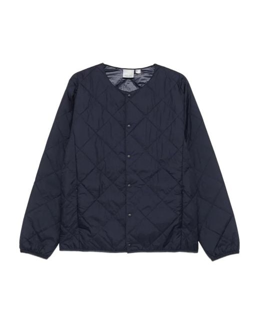 Gramicci Blue Thermal Insulation Quilted Jacket for men