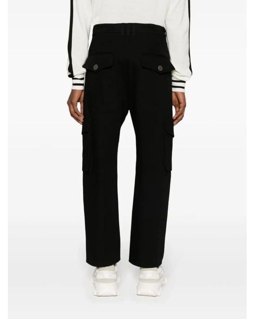Balmain Black Cargo Pants for men
